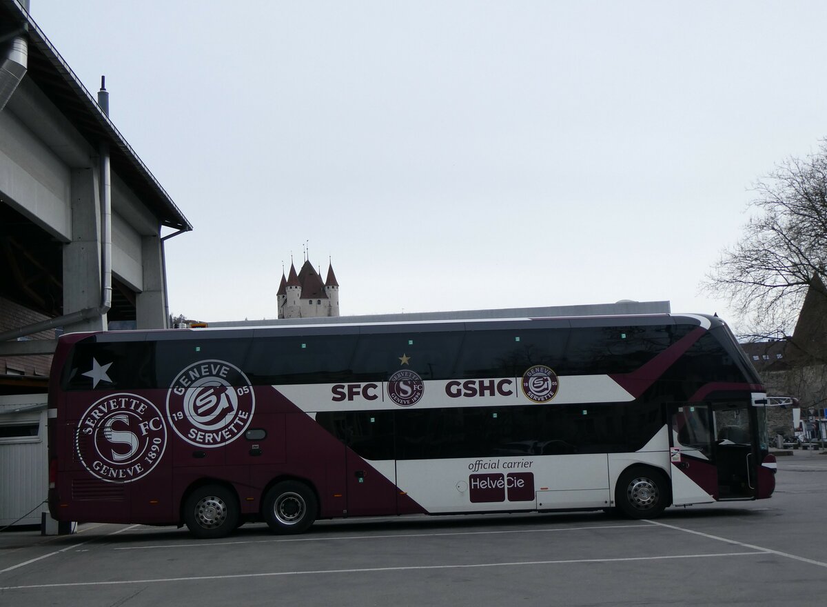 (259'445) - Helv�Cie, Satigny - Nr. 31'083/GE 963'211 - Neoplan am 18. Februar 2024 in Thun, Grabengut