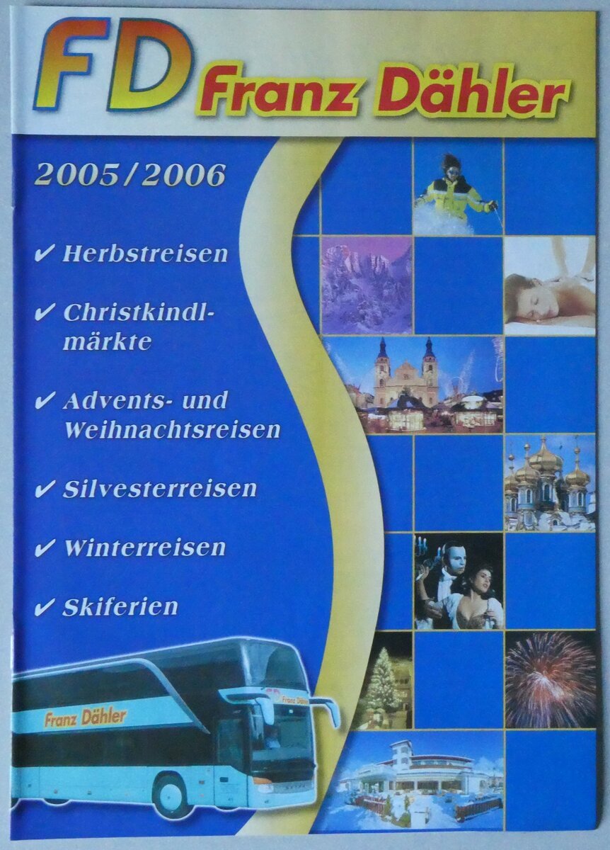 (259'620) - D�hler-Rundreisen 2005 am 25. Februar 2024 in Thun (R�ckseite)