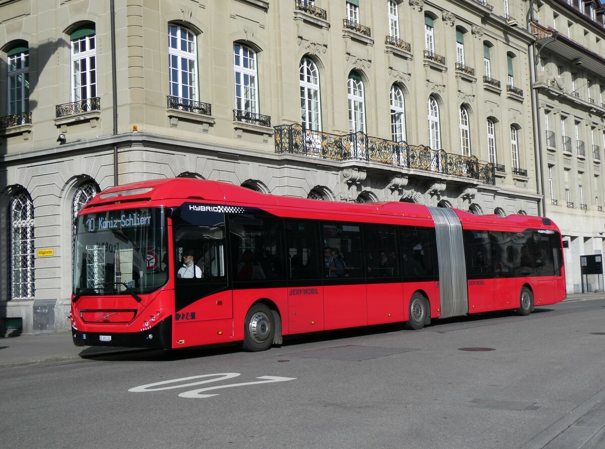 (259'830) - Bernmobil, Bern - Nr. 224/BE 881'224 - Volvo am 29. Februar 2024 in Bern, Bundesplatz