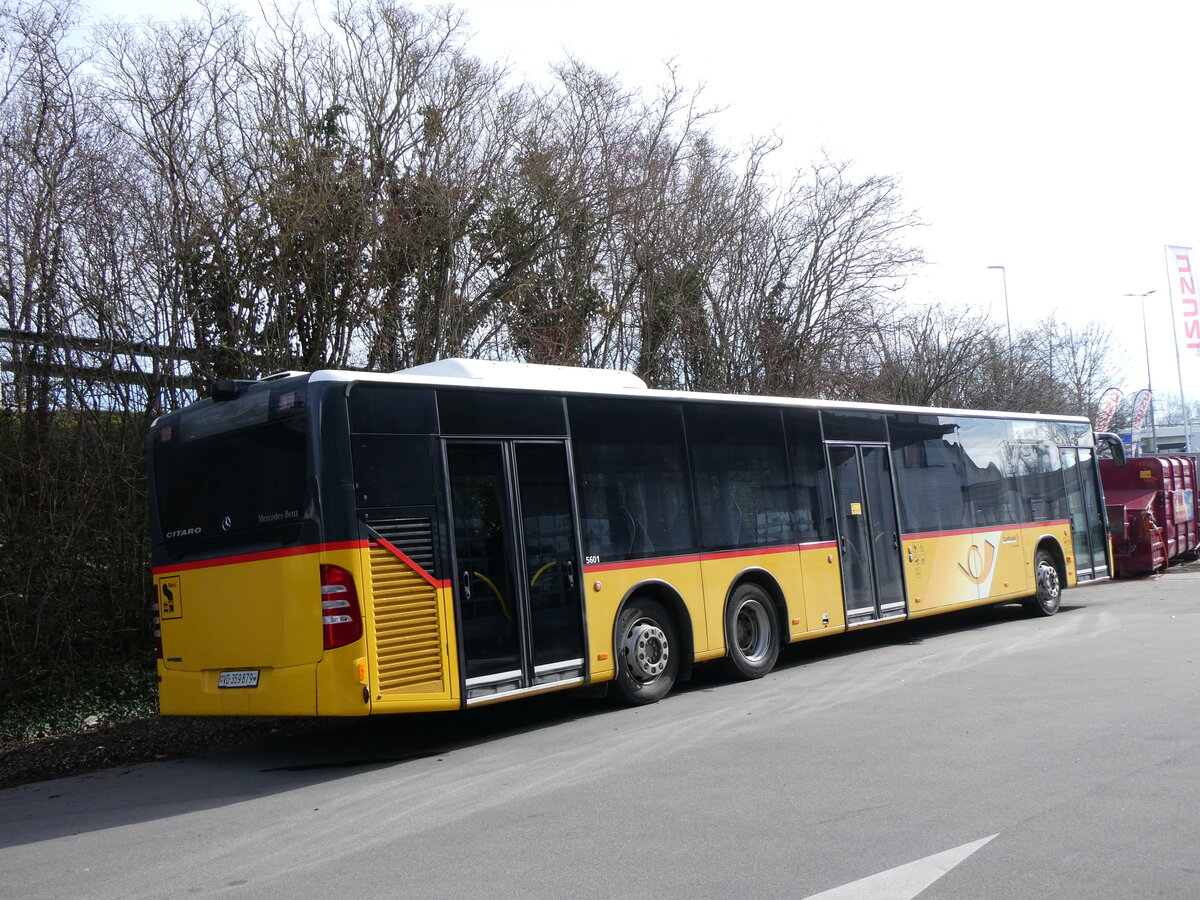 (259'858) - CarPostal Ouest - VD 359'879/PID 5601 - Mercedes (ex JU 31'178; ex Nr. 32) am 2. M�rz 2024 in Kerzers, Interbus