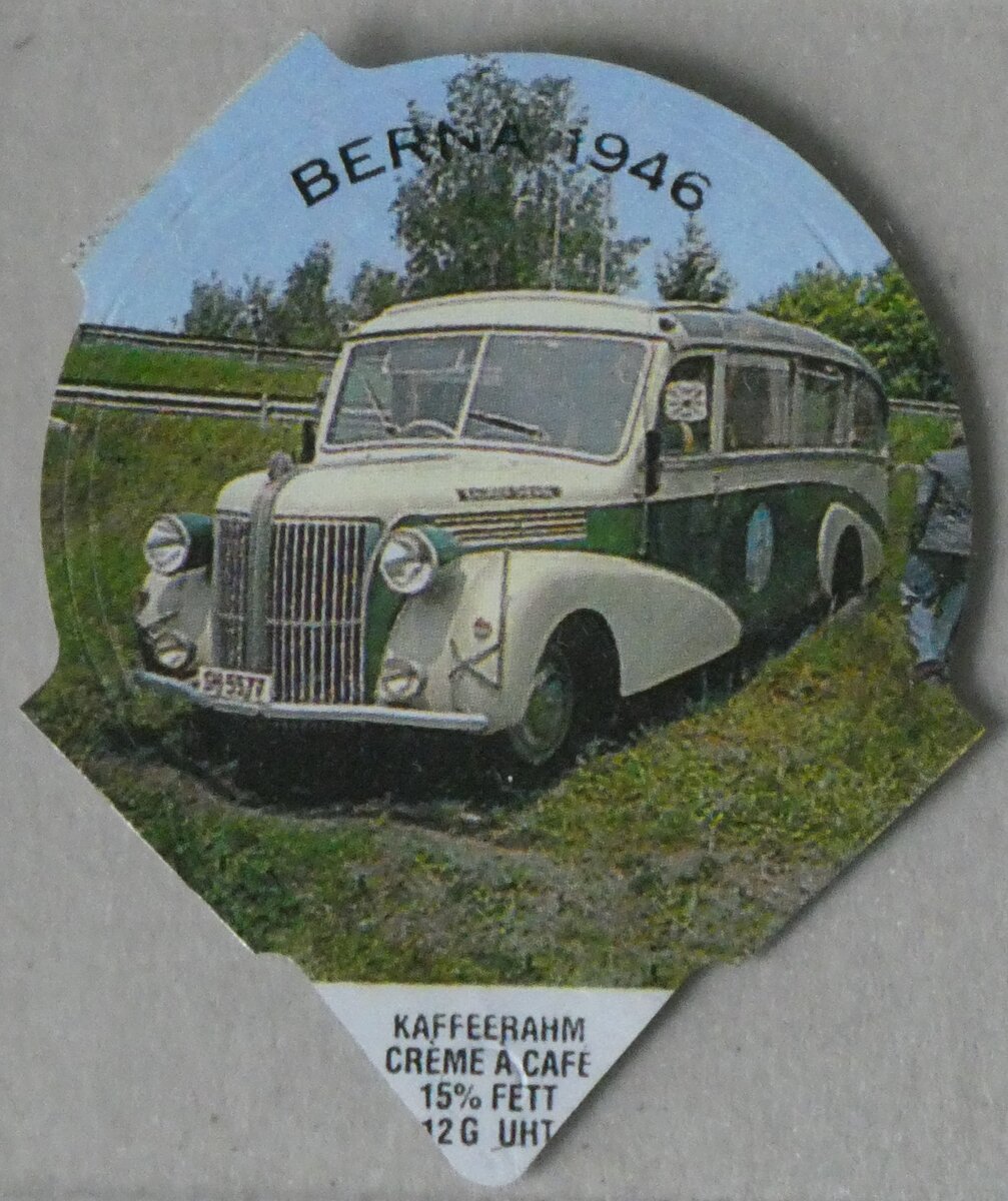 (260'183) - Kaffeerahm - Berna 1946 - am 8. M�rz 2024 in Thun