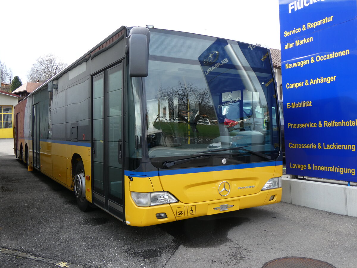 (260'354) - Engeloch, Riggisberg - Nr. 20/PID 5037 - Mercedes (ex Nr. 5; ex AVA Biel Nr. 3) am 15. M�rz 2024 in Riggisberg, Garage