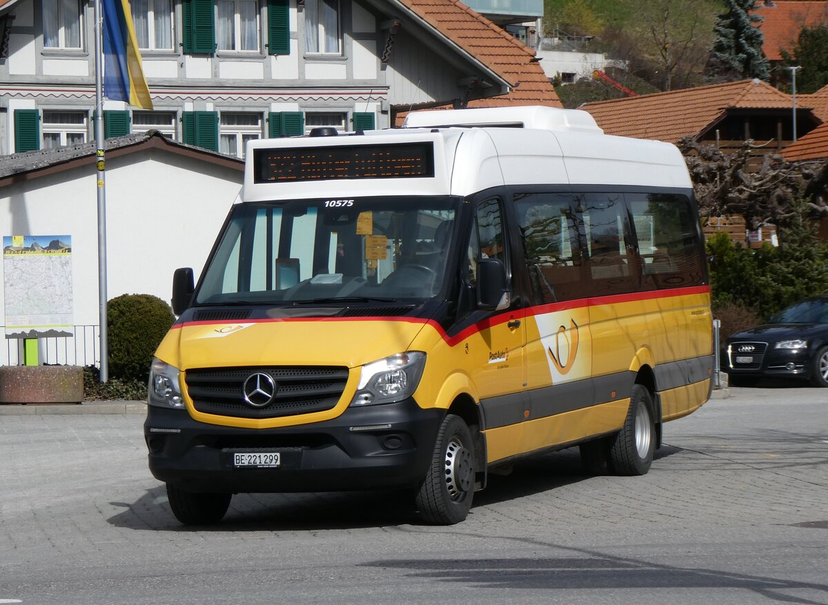 (260'357) - L�thi, Hinterfultigen - BE 221'299/PID 10'575 - Mercedes am 15. M�rz 2024 in Riggisberg, Post