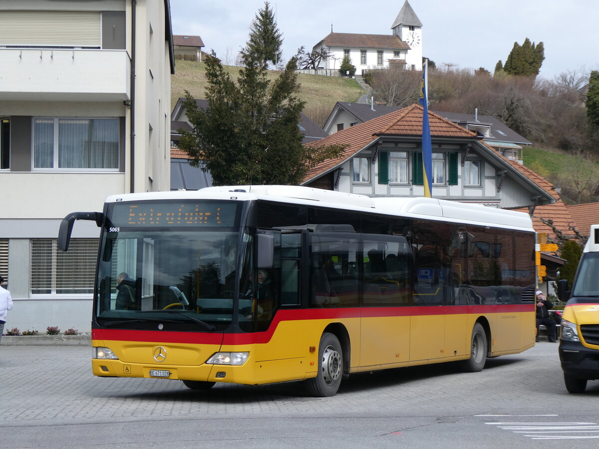 (260'358) - Engeloch, Riggisberg - Nr. 14/BE 671'028/PID 5065 - Mercedes am 15. M�rz 2024 in Riggisberg, Post