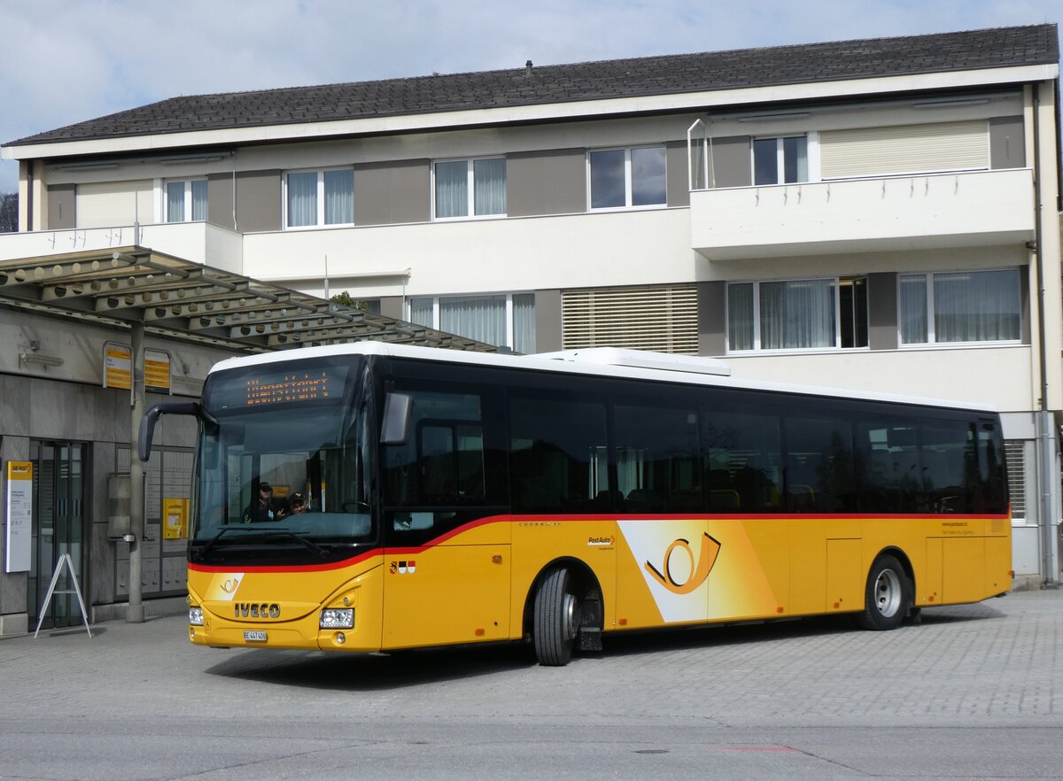 (260'359) - Engeloch, Riggisberg - Nr. 3/BE 447'406/PID 10'338 - Iveco am 15. M�rz 2024 in Riggisberg, Post