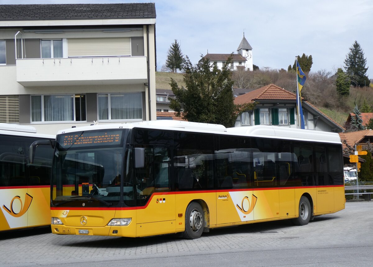 (260'360) - Engeloch, Riggisberg - Nr. 1/BE 447'250/PID 5579 - Mercedes am 15. M�rz 2024 in Riggisberg, Post