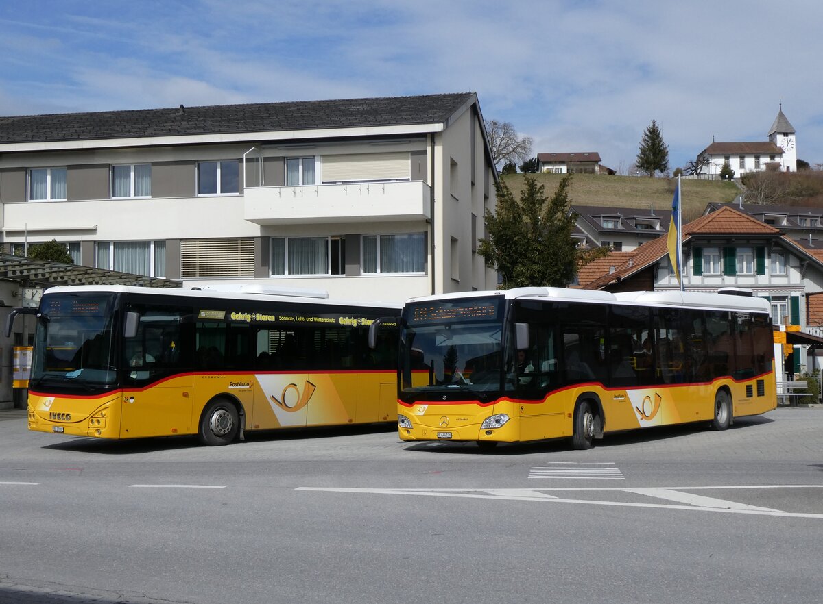 (260'370) - Engeloch, Riggisberg - Nr. 7/BE 644'126/PID 11'662 - Mercedes am 15. M�rz 2024 in Riggisberg, Post