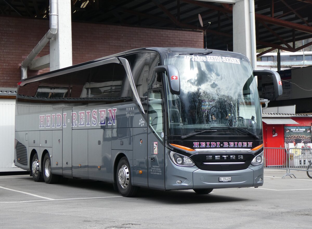 (260'382) - Heidi, Liesberg - BL 194'496 - Setra am 15. M�rz 2024 in Thun, Grabengut