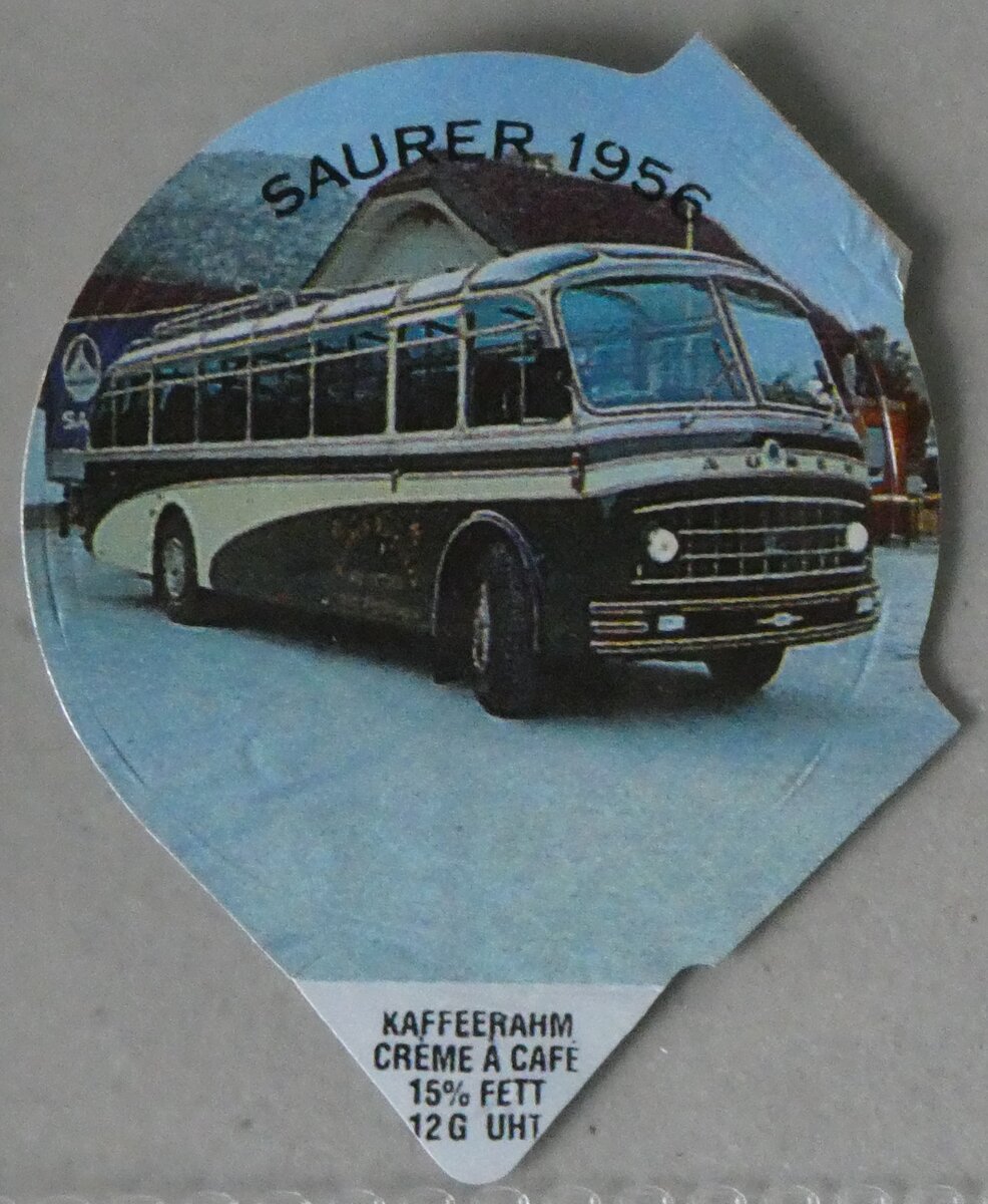 (260'400) - Kaffeerahm - Saurer 1956 - am 17. M�rz 2024 in Thun