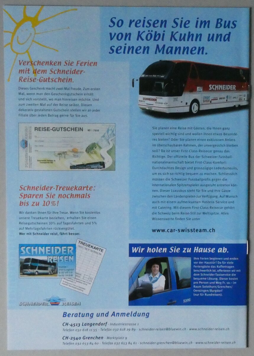 (260'634) - Schneider-Winter 2004/2005 am 24. M�rz 2024 in Thun (R�ckseite)