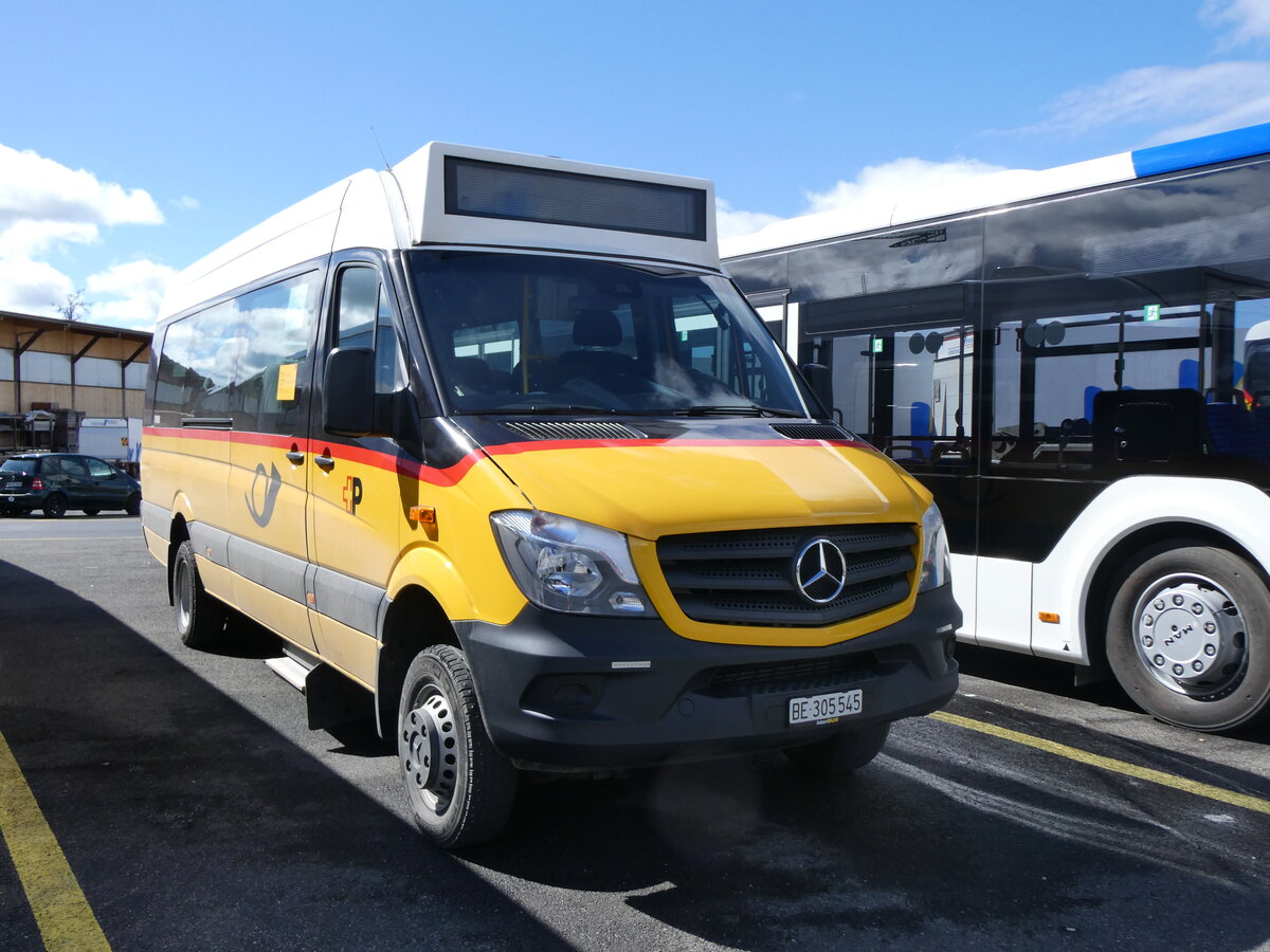 (260'669) - K�bli, Gstaad - BE 305'535/PID 10'890 - Mercedes am 24. M�rz 2024 in Kerzers, Interbus