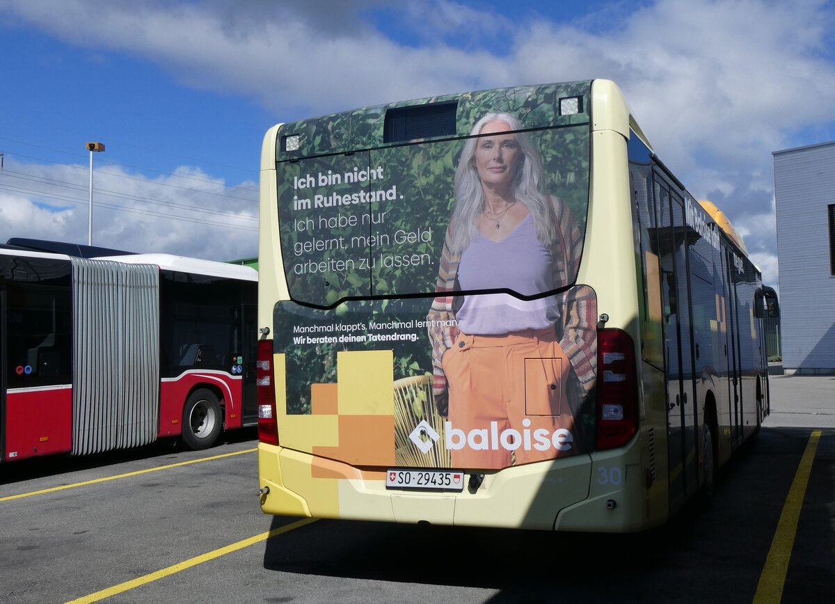 (260'678) - BGU Grenchen - Nr. 30/SO 29'435 - Mercedes am 24. M�rz 2024 in Kerzers, Interbus