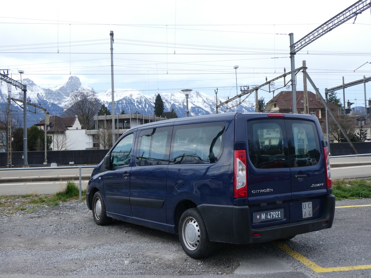 (260'688) - Schweizer Armee - M+47'921 - Citro�n am 26. M�rz 2024 in Thun, Rosenau