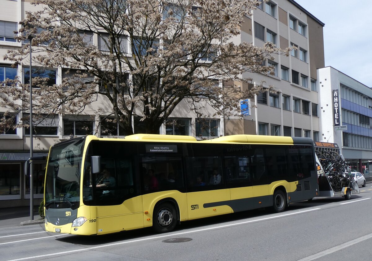 (260'873) - STI Thun - Nr. 190/BE 804'190 - Mercedes am 31. M�rz 2024 in Thun, Berntor