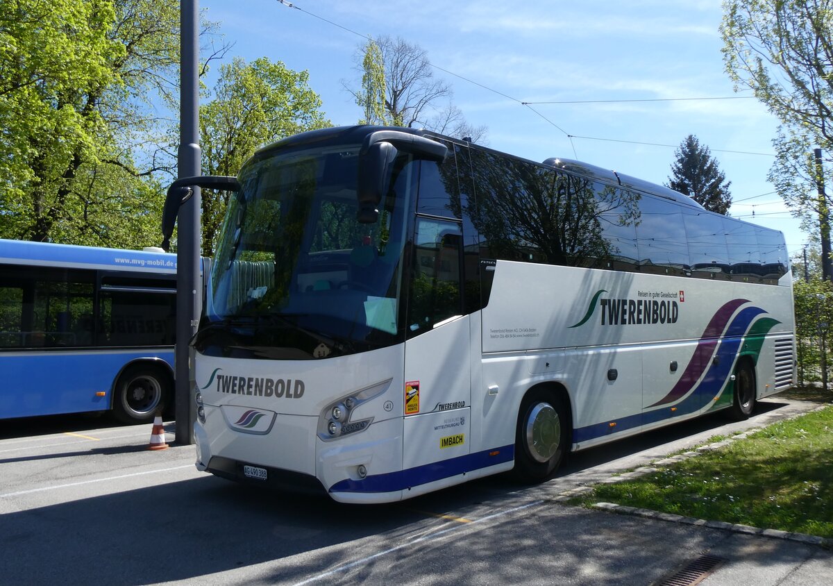 (261'240) - Aus der Schweiz: Twerenbold, Baden - Nr. 41/AG 490'388 - VDL am 13. April 2024 in M�nchen, MVG-Museum
