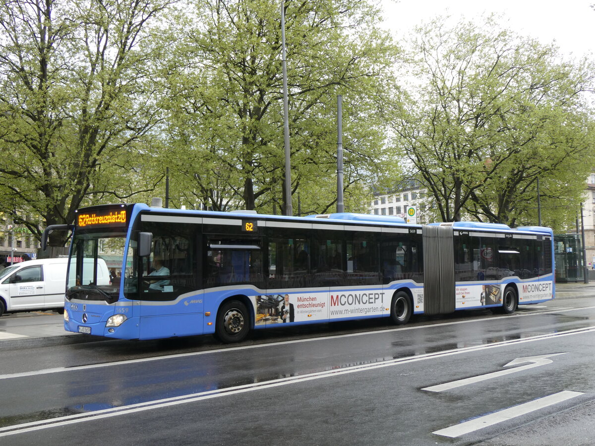 (261'450) - MVG M�nchen - Nr. 5659/M-VG 5659 - Mercedes am 15. April 2024 in M�nchen, Sendlinger Tor