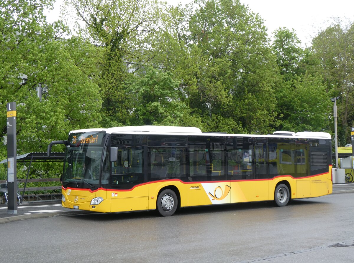 (261'564) - Wohlgemuth, Hochwald - SO 133'374/PID 11'707 - Mercedes am 19. April 2024 beim Bahnhof Liestal