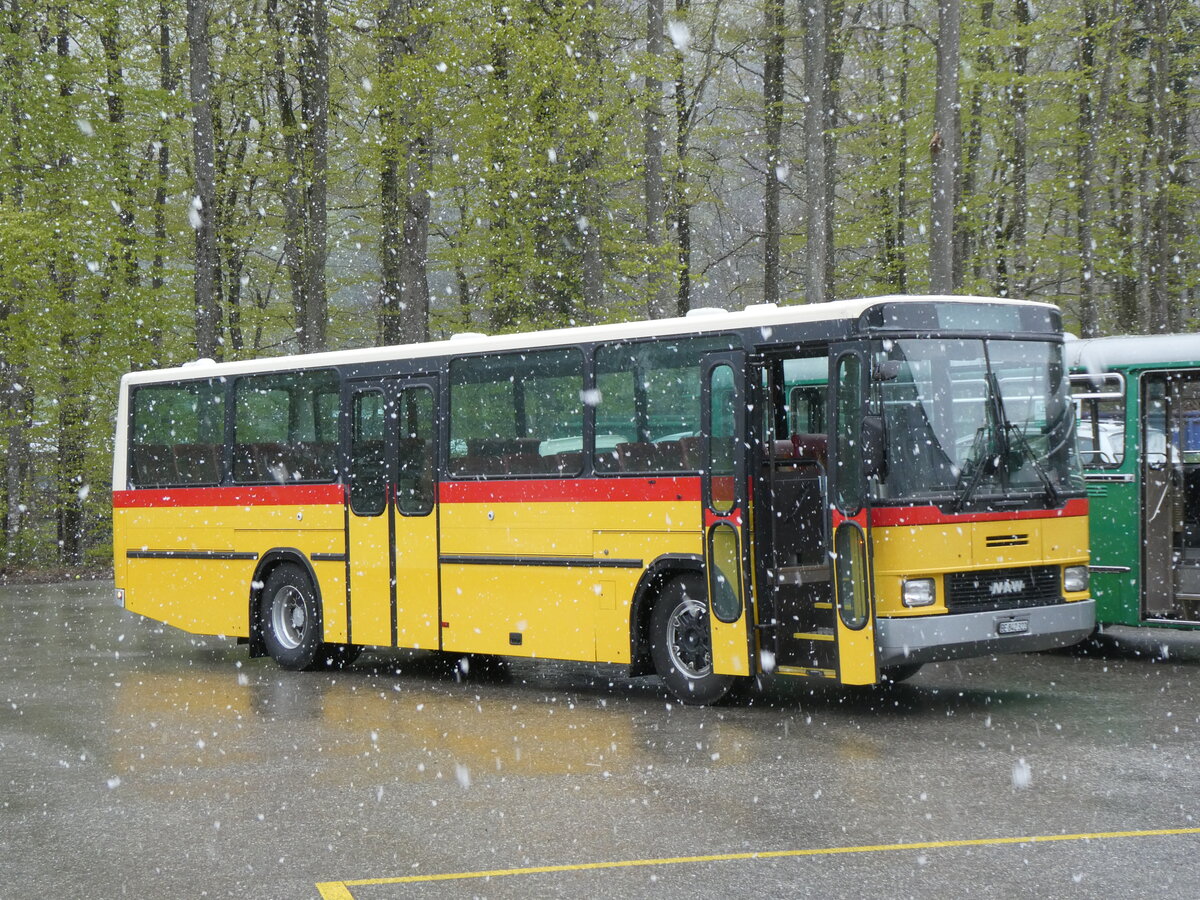 (261'598) - Widmer, Bern - BE 842'322 - NAW/Hess (ex Lombardi, Winterthur; ex Wohlgemuth, Hochwald PID 2208) am 21. April 2024 in Burgdorf, �kihof Ziegelgut