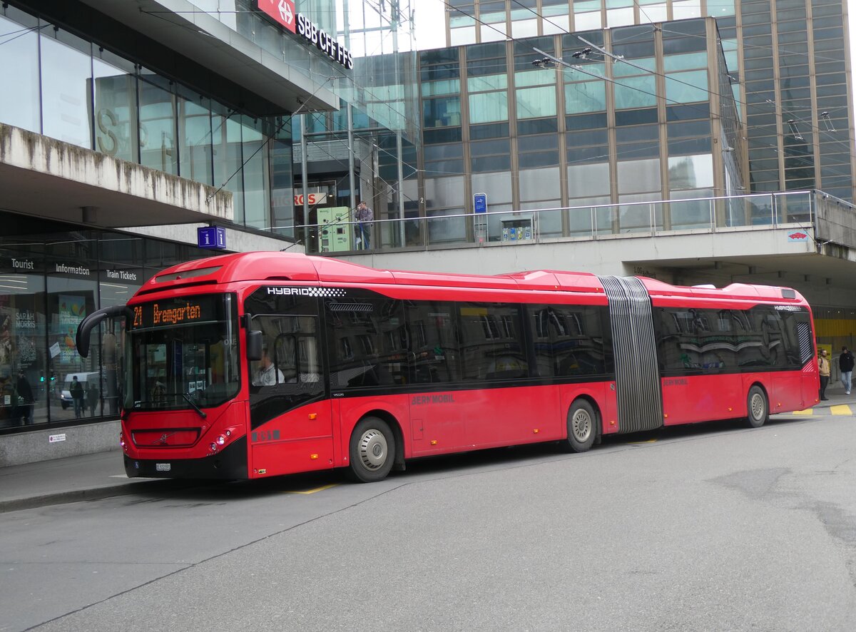 (261'683) - Bernmobil, Bern - Nr. 891/BE 832'891 - Volvo am 23. April 2024 beim Bahnhof Bern