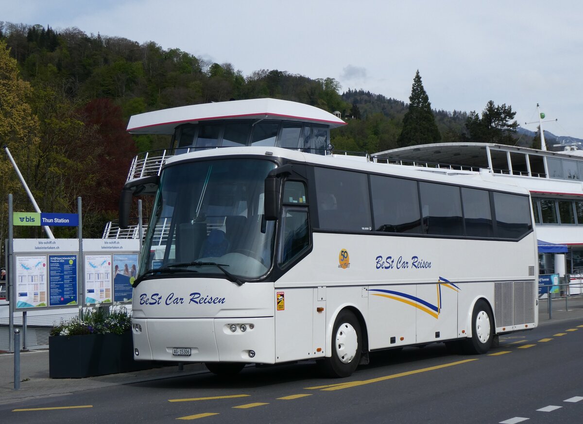(261'848) - BeSt Car, Rupperswil - AG 15'306 - Bova am 29. April 2024 bei der Schiffl�ndte Thun