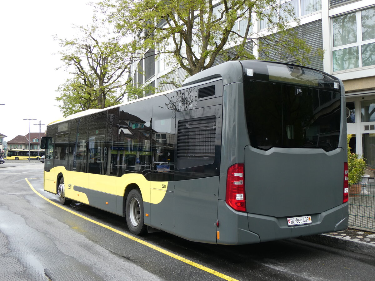 (261'871) - STI Thun - Nr. 409/BE 866'409 - Mercedes am 3. Mai 2024 bei der Schiffl�ndte Thun
