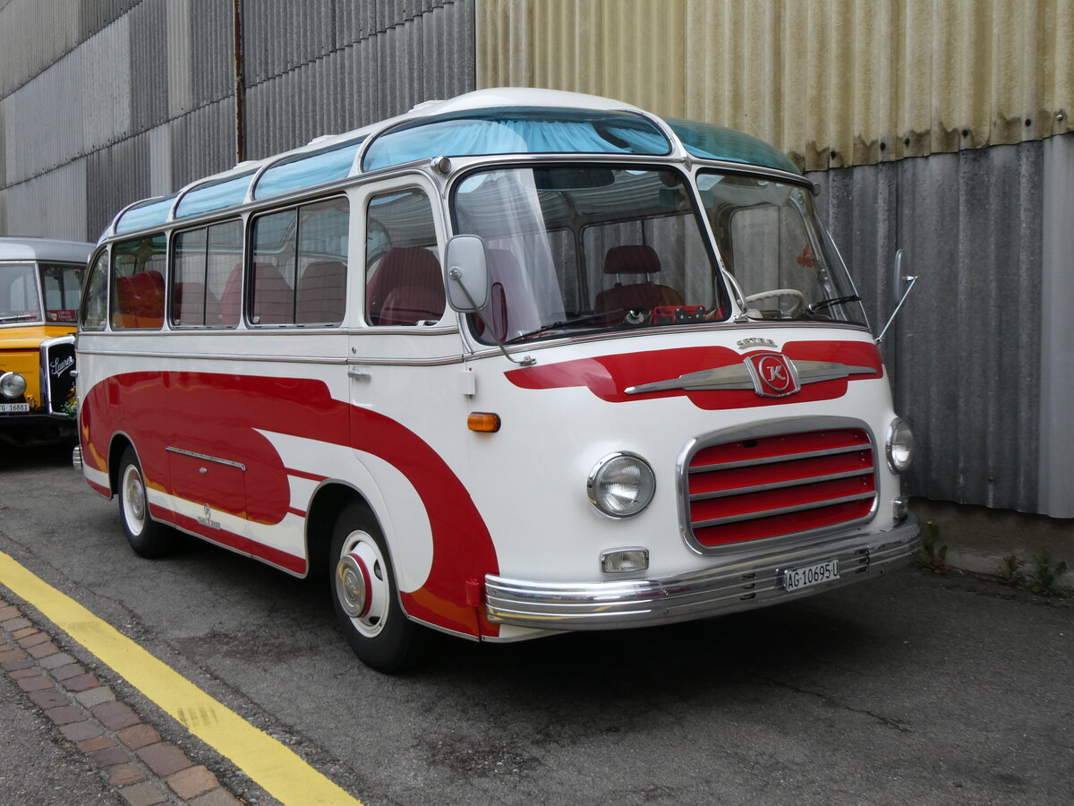 (261'928) - Oehninger, Seon - AG 10'695 U - Setra am 4. Mai 2024 in Attikon, Wegm�ller