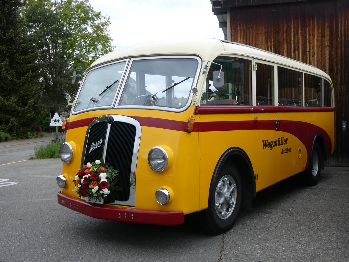 (261'939) - Wegm�ller, Attikon - ZH 7310 - Berna/R&J (ex M+79'501) am 4. Mai 2024 in Attikon, Wegm�ller