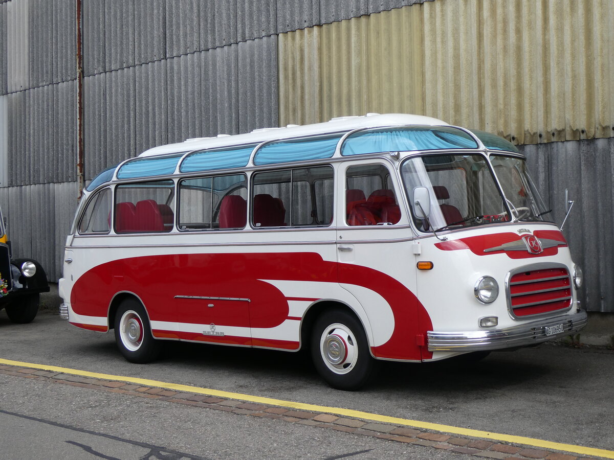 (262'066) - Oehninger, Seon - AG 10'695 U - Setra am 4. Mai 2024 in Attikon, Wegm�ller