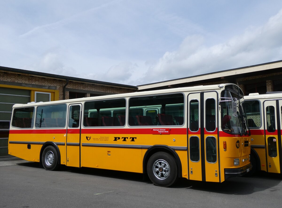 (262'096) - Oldtimer Garage, H�ri - ZH 69'470 - Saurer/R&J (ex Breu, Berneck; ex Matt, FL-Mauren Nr. 19; ex P 24'356) am 4. Mai 2024 in Attikon, Wegm�ller