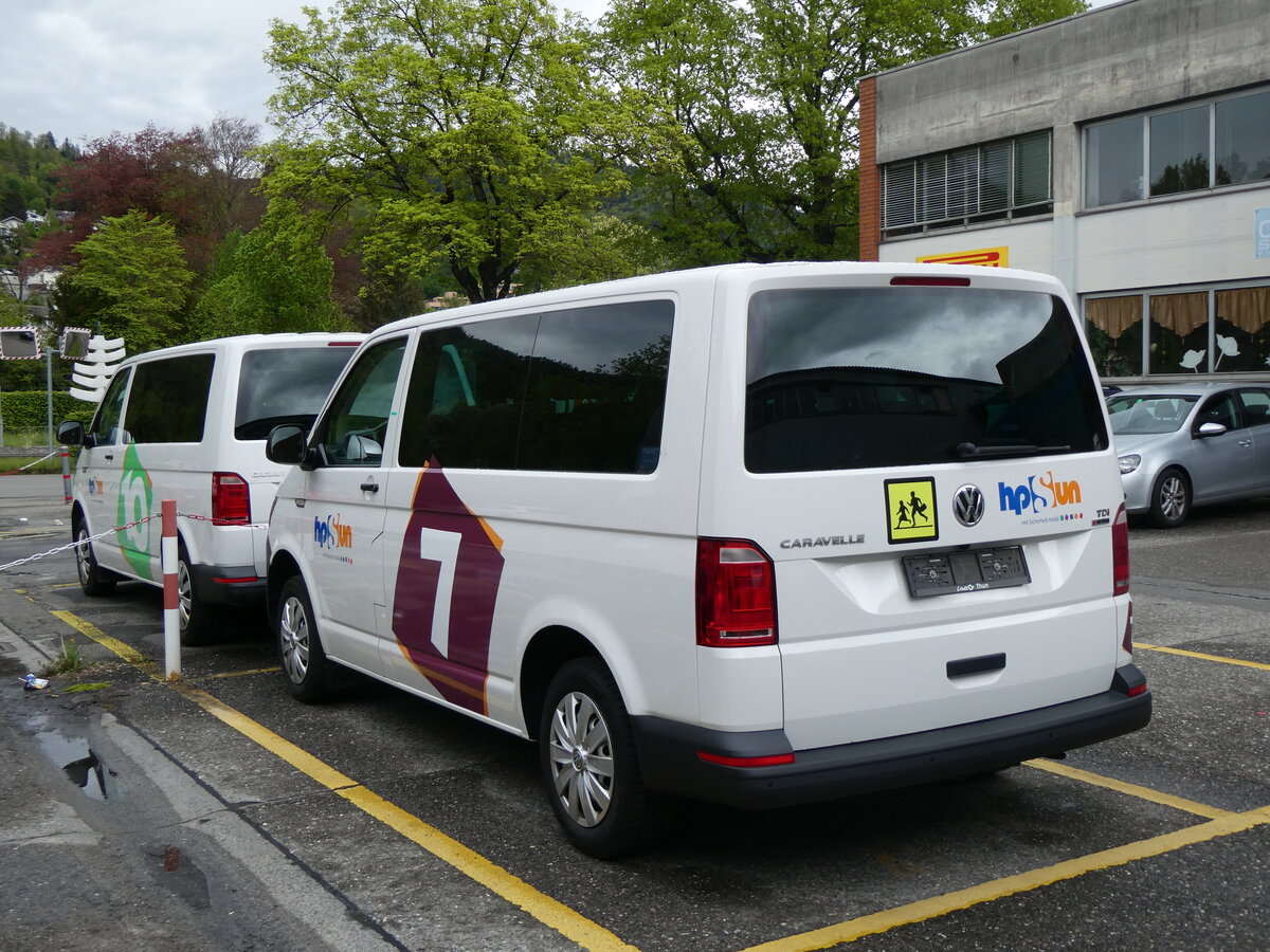 (262'152) - hpSun, Steffisburg - Nr. 7 - VW am 5. Mai 2024 in Thun, Rosenau