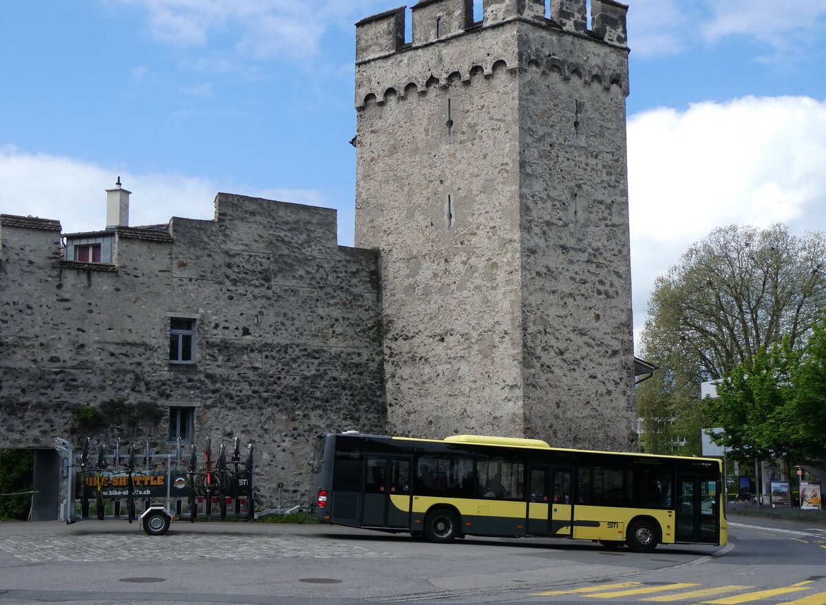 (262'232) - STI Thun - Nr. 152/BE 801'152 - MAN am 9. Mai 2024 in Thun, Berntorplatz