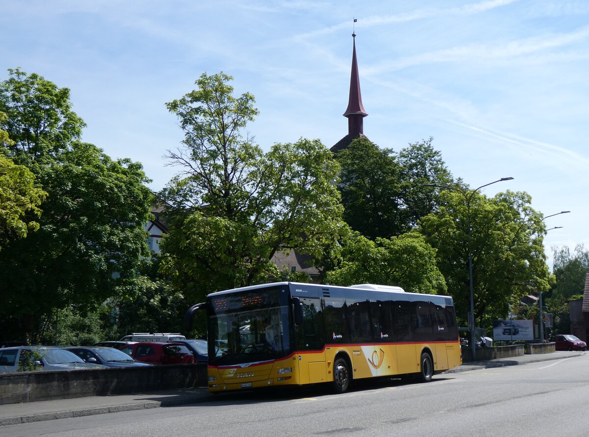 (262'316) - Voegtlin-Meyer, Brugg - Nr. 134/AG 462'166/PID 10'630 - MAN am 12. Mai 2024 in Mellingen, Lindenplatz