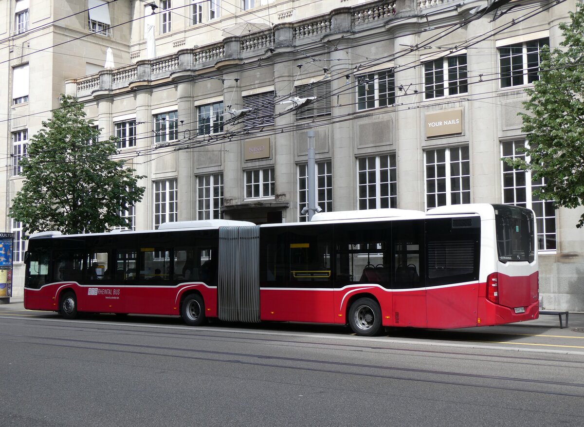 (262'803) - RTB Altst�tten - Nr. 920/SG 482'216 - Mercedes (ex Wiener Linien, A-Wien Nr. 8724) am 24. Mai 2024 beim Bahnhof St. Gallen