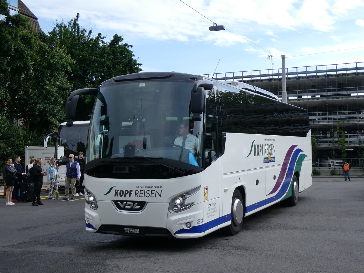 (262'912) - Kopf, Weisslingen - Nr. 23/ZH 138'163 - VDL am 25. Mai 2024 in Z�rich, Sihlquai