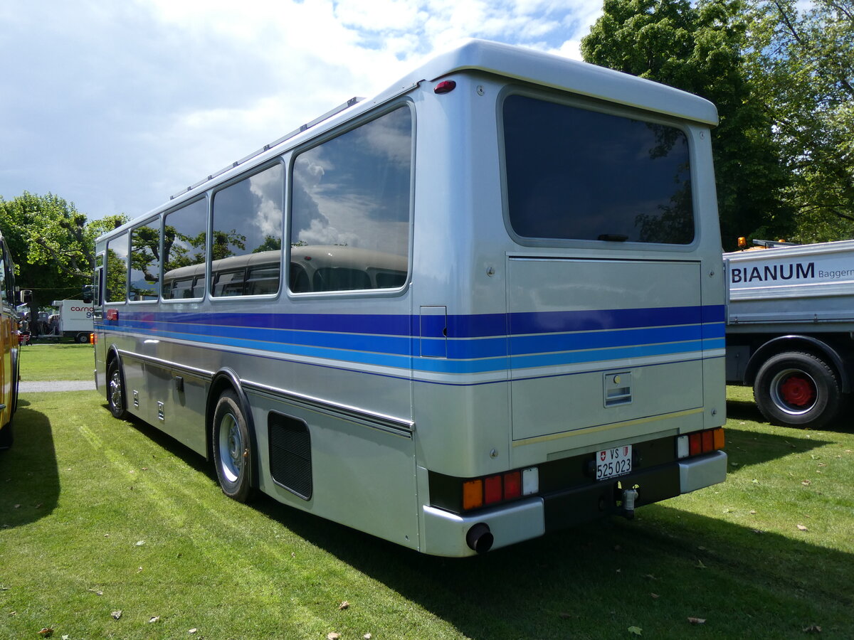 (263'087) - Pralong, Euseigne - VS 525'023 - Saurer/Lauber (ex Osterholz, Veysonnaz; ex SAPJV, L'Isle Nr. 70/PID 1302) am 25. Mai 2024 in Arbon, Arbon Classics