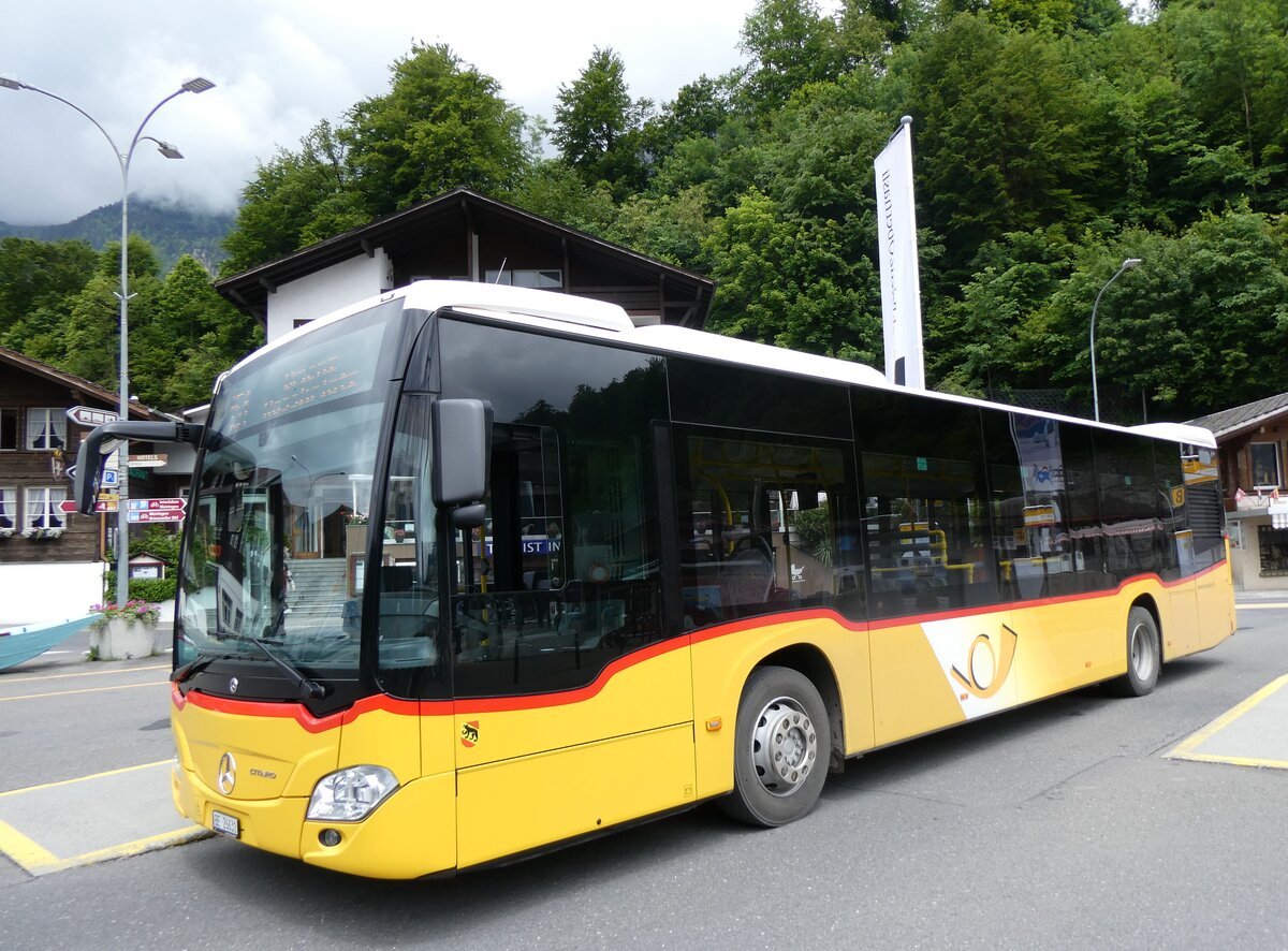 (263'234) - Fl�ck, Brienz - Nr. 6/BE 26'631/PID 11'683 - Mercedes (ex PostAuto Bern) am 28. Mai 2024 beim Bahnhof Brienz