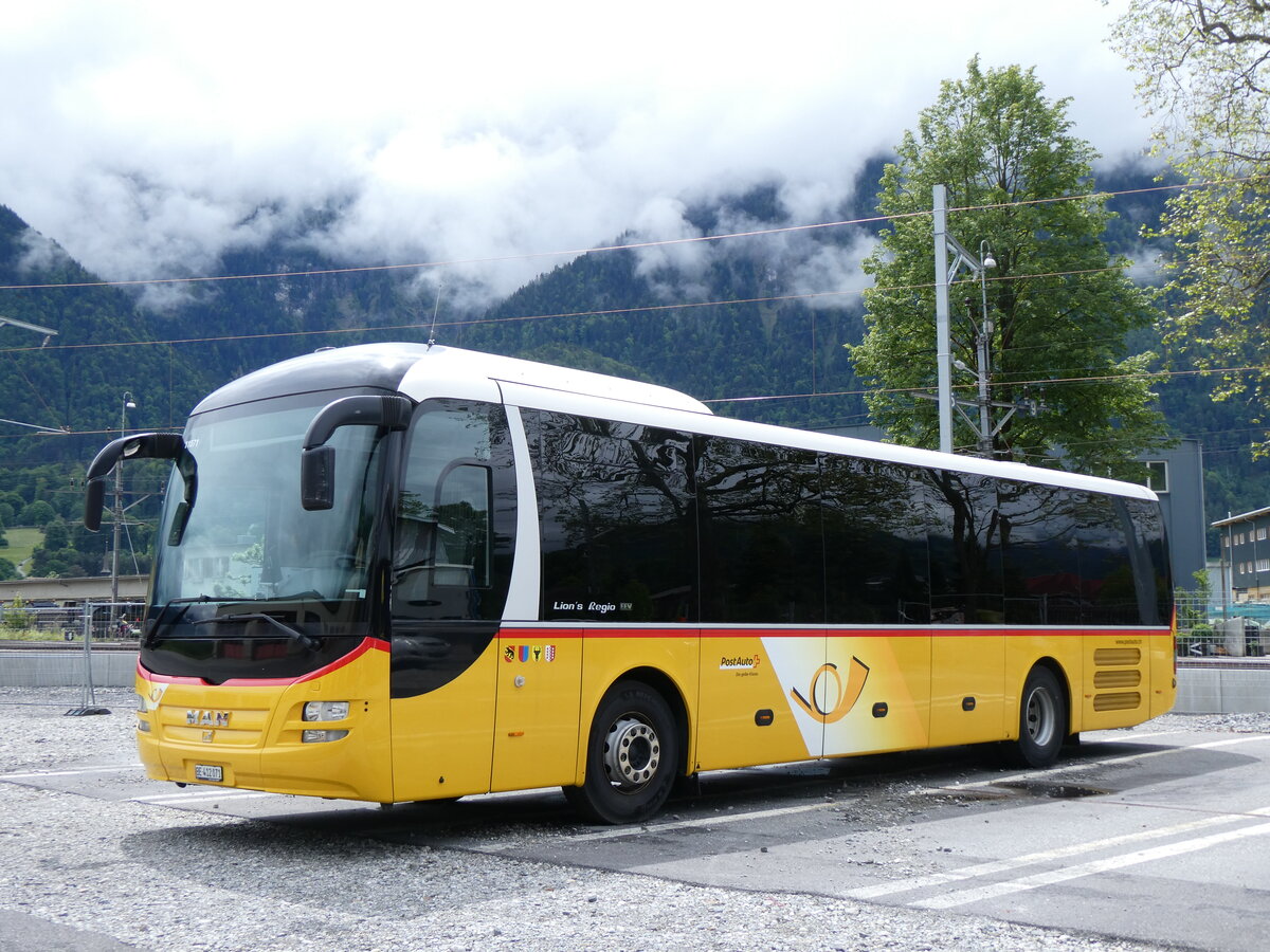 (263'285) - PostAuto Bern - Nr. 71/BE 412'071/PID 11'071 - MAN (ex PostAuto Zentralschweiz Nr. 20; ex Dillier, Sarnen Nr. 20) am 1. Juni 2024 in Interlaken, Garage