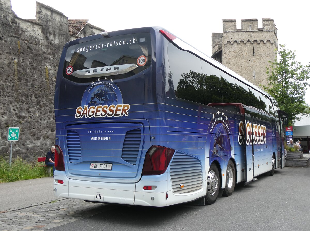 (263'422) - S�gesser, Wintersingen - Nr. 4/BL 7301 - Setra am 6. Juni 2024 in Thun, Berntorplatz