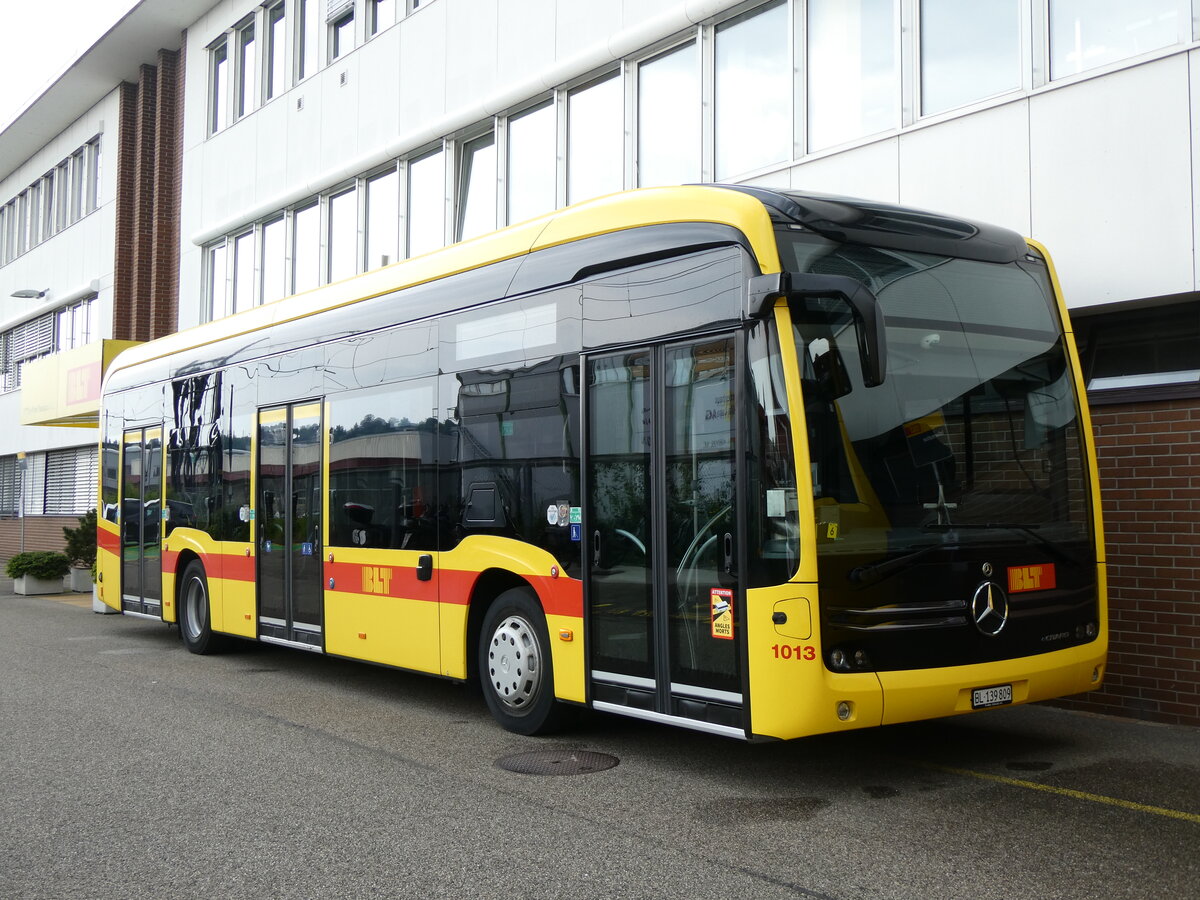 (263'456) - BLT Oberwil - Nr. 1013/BL 139'809 - eMercedes am 8. Juni 2024 in Oberwil, Depot H�slimatt