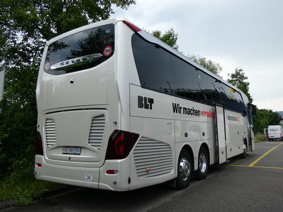 (263'469) - Daimler Buses, Winterthur - ZH 380'133 - Setra am 8. Juni 2024 in Oberwil, BLT-Depot H�slimatt (Einsatz BLT)