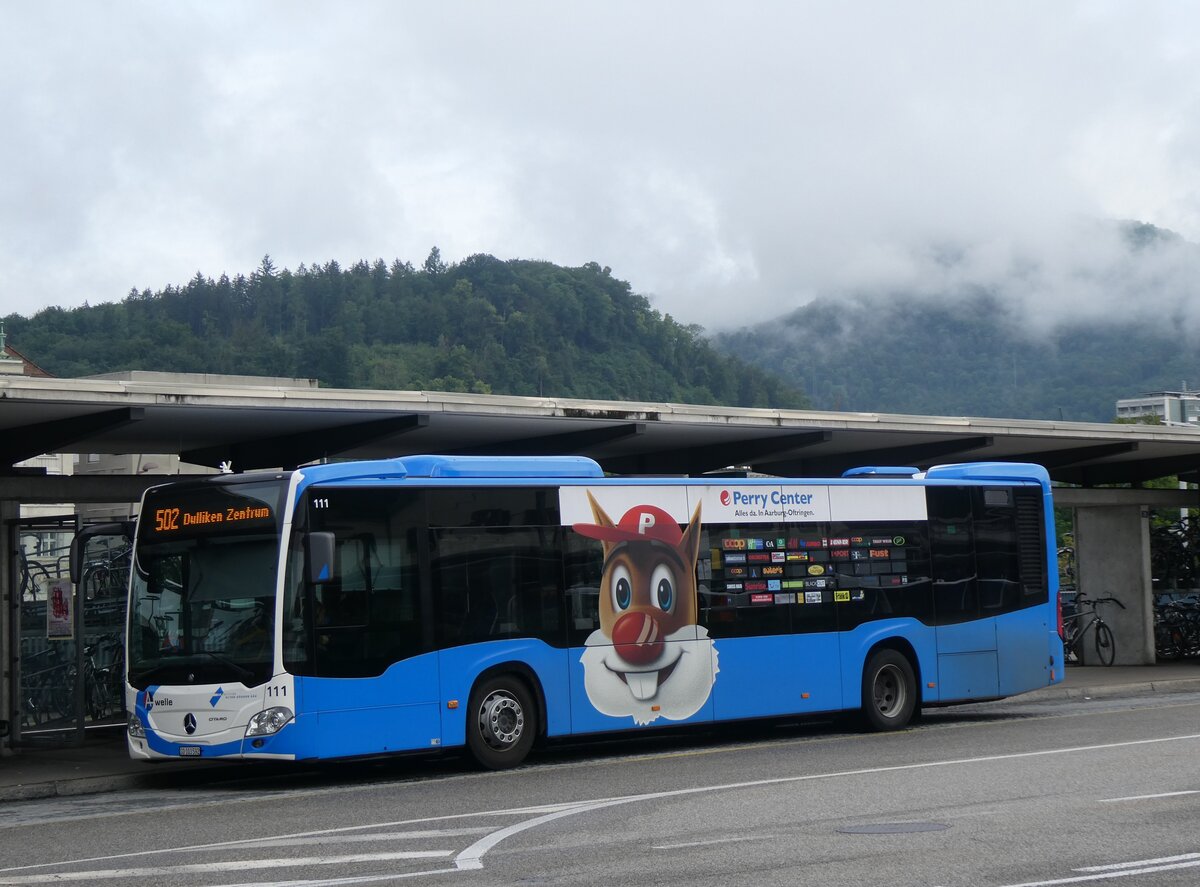 (263'500) - BOGG Wangen b.O. - Nr. 111/SO 103'592 - Mercedes am 9. Juni 2024 beim Bahnhof Olten