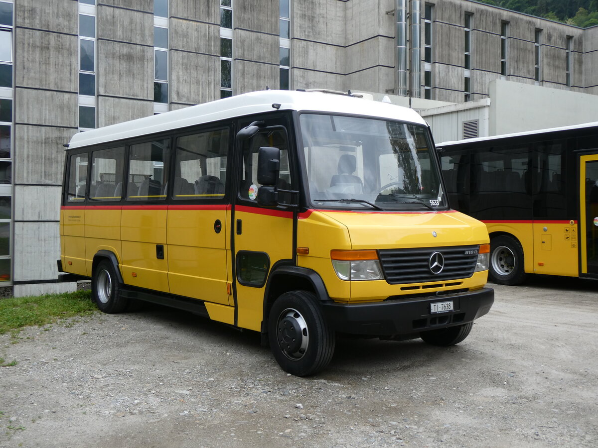 (263'506) - Barenco, Faido - TI 7638/PID 5633 - Mercedes/VDL am 9. Juni 2024 in Faido, Via Saresc