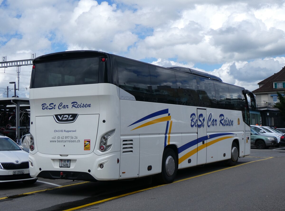 (263'664) - BeSt Car, Rupperswil - AG 23'486 - VDL am 12. Juni 2024 in Thun, CarTerminal