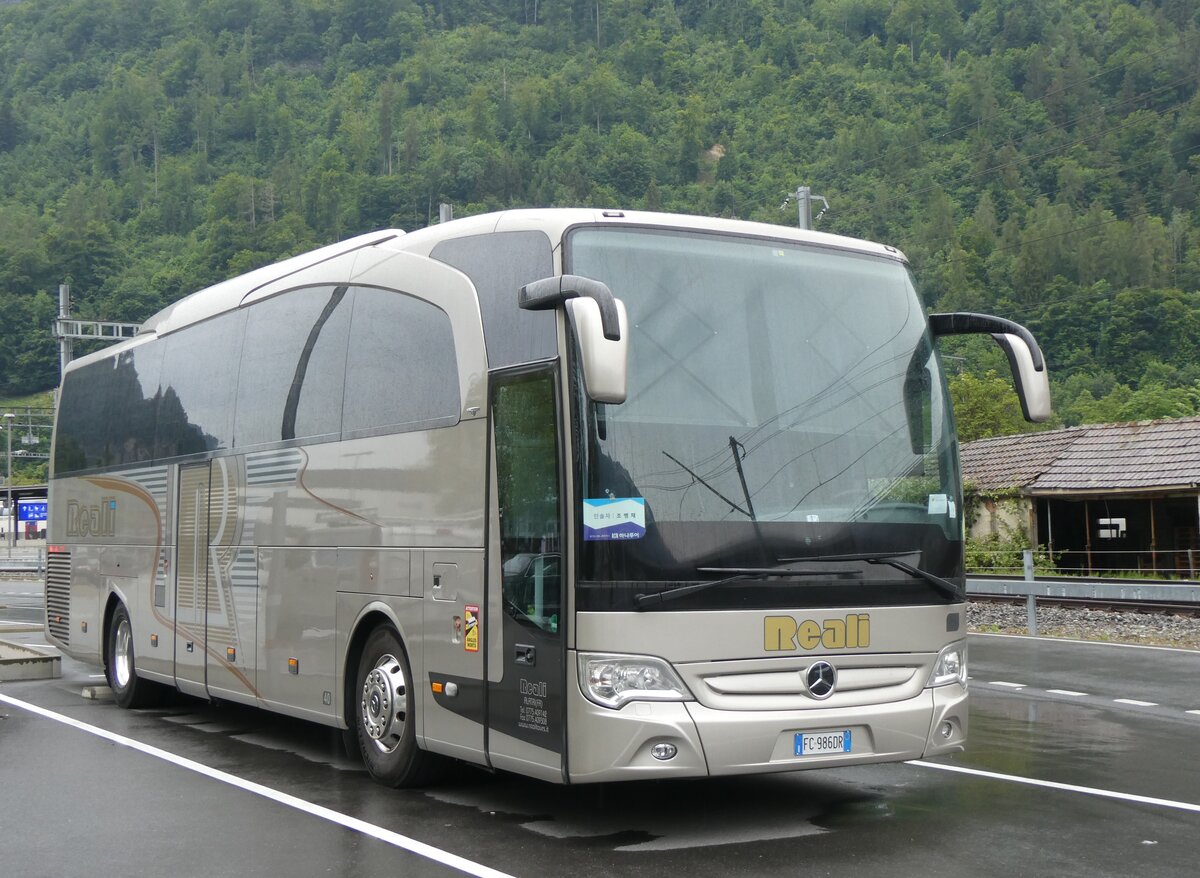 (263'683) - Aus Italien: Reali, Alatri - Nr. 40/FC-986 DR - Mercedes am 14. Juni 2024 beim Bahnhof Interlaken Ost