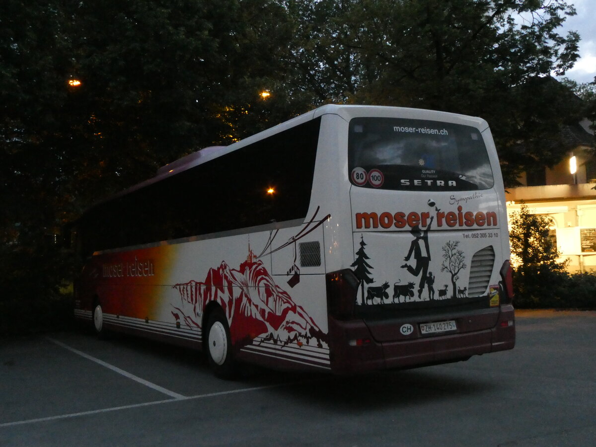 (263'692) - Moser, Flaach - ZH 140'275 - Setra am 15. Juni 2024 in Thun, Grabengut
