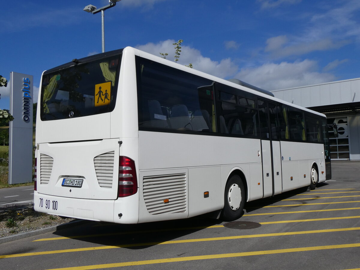 (263'712) - Aus Deutschland: Diesch, Bad Schussenried - BC-HD 180 - Mercedes am 16. Juni 2024 in Winterthur, Daimler Buses