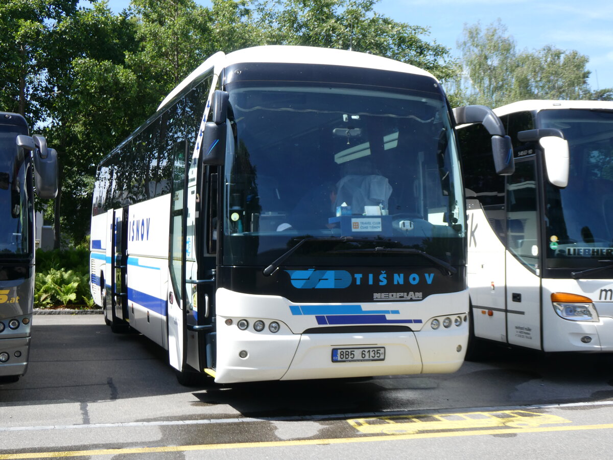 (263'796) - Aus Tschechien: CSAD Tisnov - 8B5 6135 - Neoplan am 18. Juni 2024 in Winterthur, Technorama
