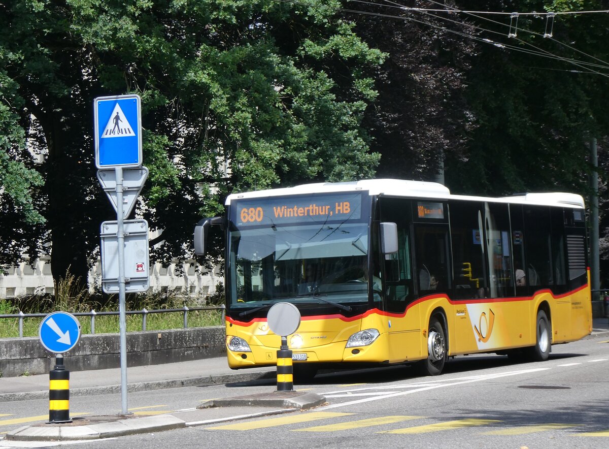(263'808) - Steiger, Schlatt - Nr. 373/ZH 533'318/PID 11'103 - Mercedes am 18. Juni 2024 in Winterthur, R�merstrasse
