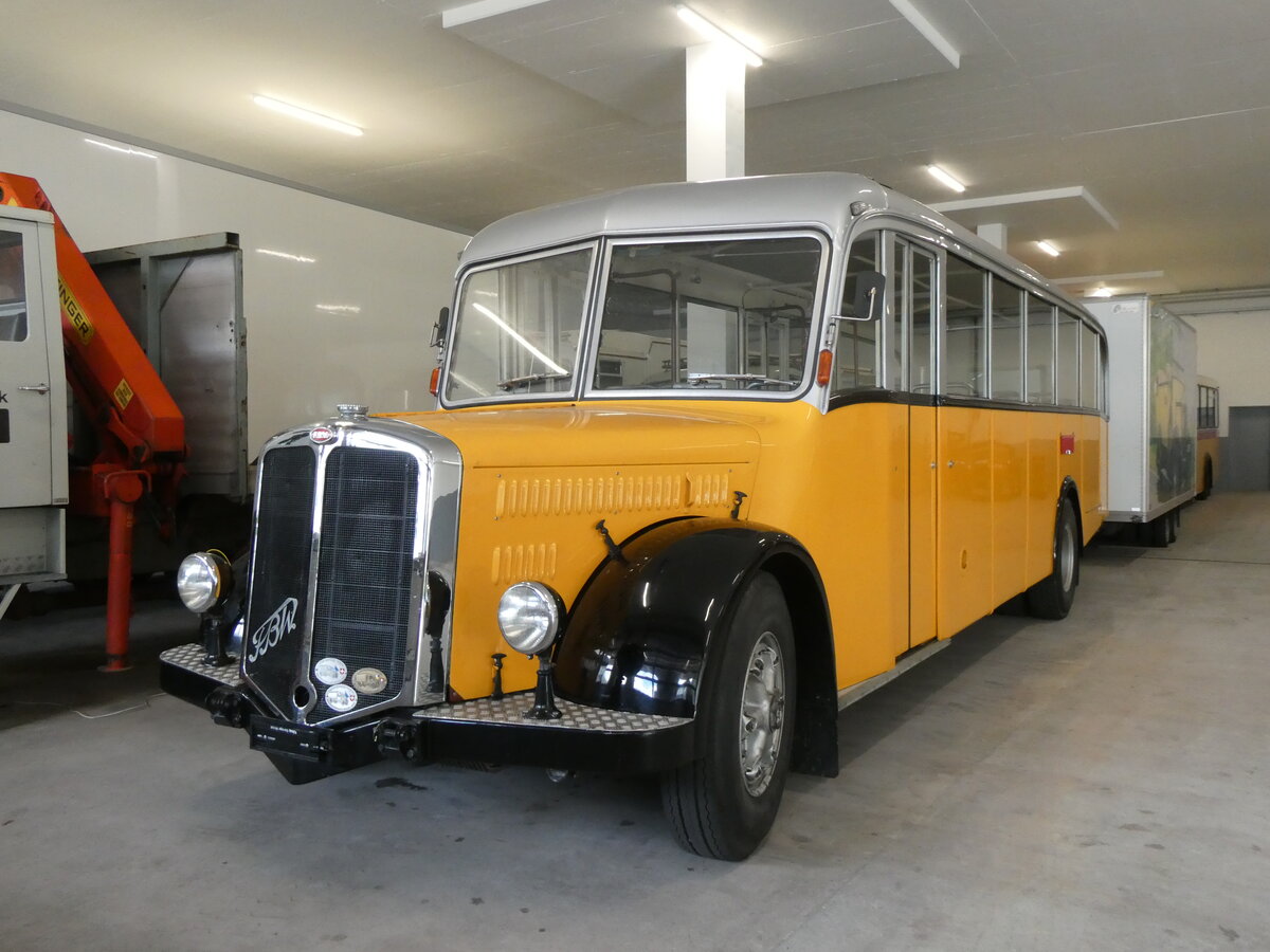 (263'861) - R�llin, Hirzel - FBW/T�scher (ex Egger, Grafenried; ex P 24'586; ex P 1414) am 22. Juni 2024 in N�fels, FBW-Museum