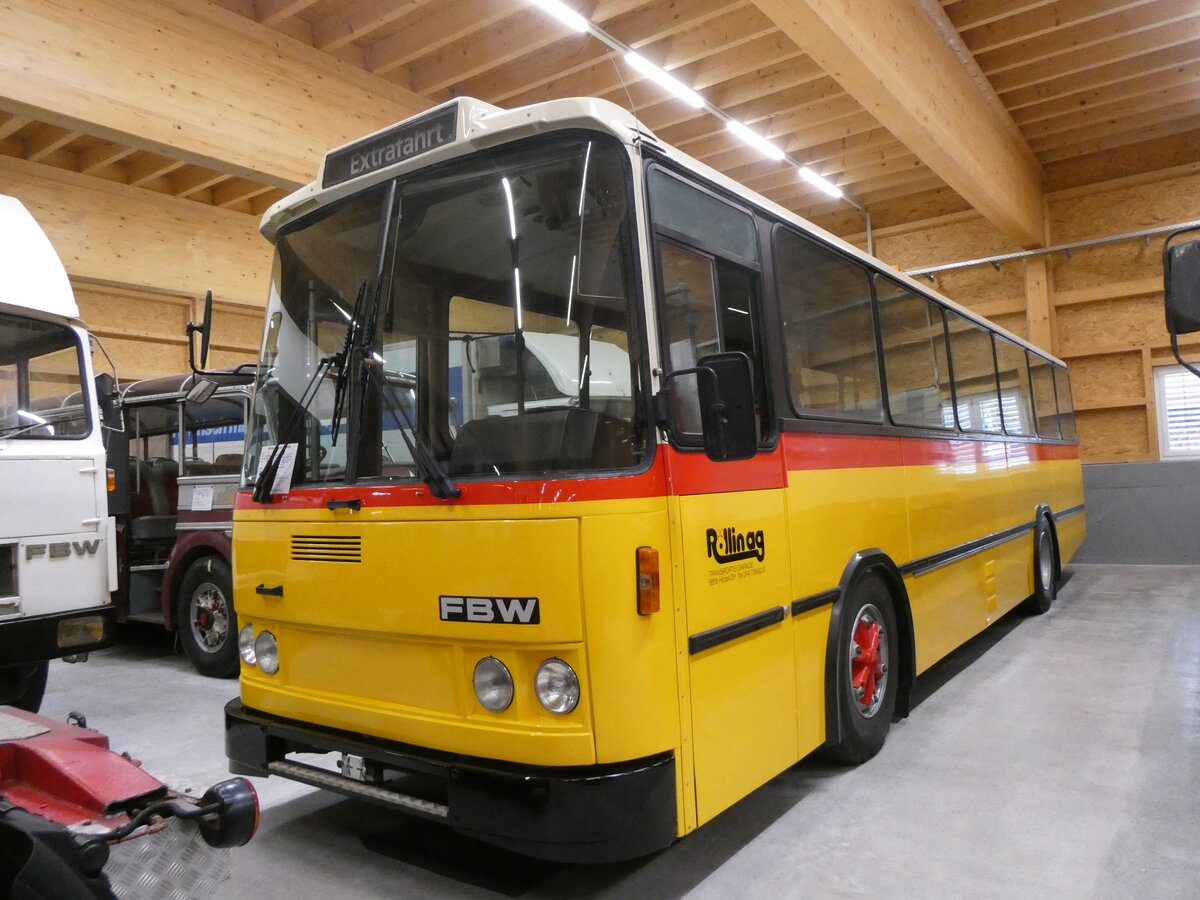 (263'883) - R�llin, Hirzel - FBW/FHS (ex Bucheli, Kriens Nr. 21) am 22. Juni 2024 in N�fels, FBW-Museum